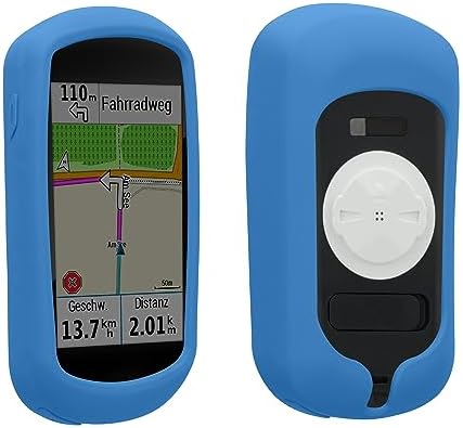 VHBW - Custodia Compatibile Con Garmin Edge 830 Computer Gps, Navigatore Per Bici - Cover, Nero, Silicone