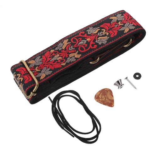 ibasenice 1 Ensemble Brodé Sangle De Guitare Sangles De Guitare Acoustique Sangle De Transport De Guitare Pratique Ceinture De Guitare Sangles De Guitare Électrique Tissé Sac À Main - Les Beatles, Paul McCartney, John Lennon, RIngo Starr, George Harrison ibasenice 1 Ensemble Brodé Sangle De Guitare Sangles De Guitare Acoustique Sangle De Transport De Guitare Pratique Ceinture De Guitare Sangles De Guitare Électrique Tissé Sac À Main