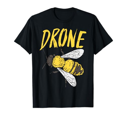 Drone Bee Funny Beekeeping Apiarist Beekeeper Dad Men Gift T-Shirt