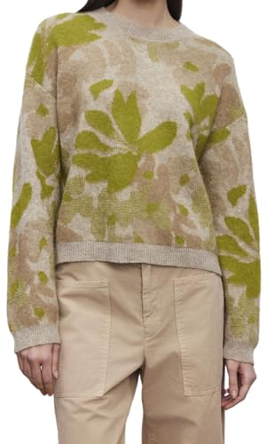 VELVET BY GRAHAM & SPENCER Women's Riva Floral Jacquard Sweater, Multi