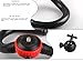 12'' Flexible Tripod Stand for Zoom Recorder H6 H5 H4n H2n H1n - Acetaken Black+red