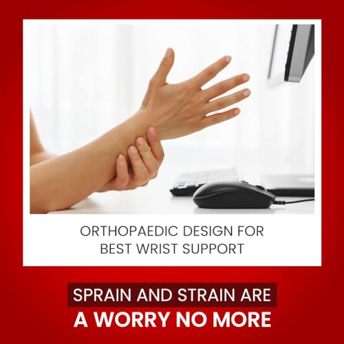 Image of Dr.Ortho Wrist Brace With Thumb,Wrist Hand Brace For Men & Women, Wrist Support | Support for Pain Relief & Stabilization | Lightweight Wrist Support for Arthritis, Sprains Pack Of 1 (Grey)