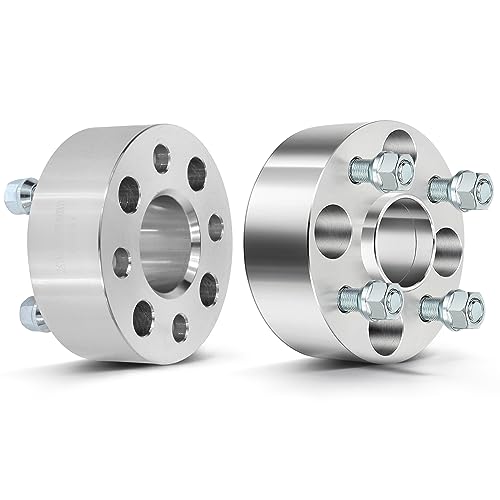 ECCPP 2PCS 2 inch 50mm Wheel Spacers hubcentric 4 Lug 4x100mm to 4x100mm fits for 2004-2008 for Chevrolet Aveo| 1993-1997 for Honda for Civic del Sol| 2007-2012 for Honda for Fit