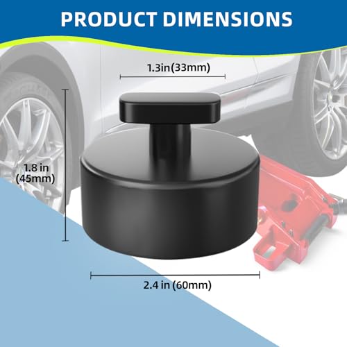 Image of 4 Floor Jack Pads for Corvette Lifting Pads, Heavy-Duty Rubber Lifting Pads for top, Compatible with2011,2017,2018,2019,C5, C6, C7, C8 Corvette Jack Rubber Jack Point Pads