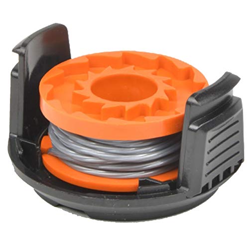 SPARES2GO Line & Spool + Cover Compatible with Qualcast CGT183A CGT18LA1 Strimmer Trimmer