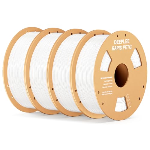 Image of Rapid PETG Filament 1.75mm 4 Pack 1kg White