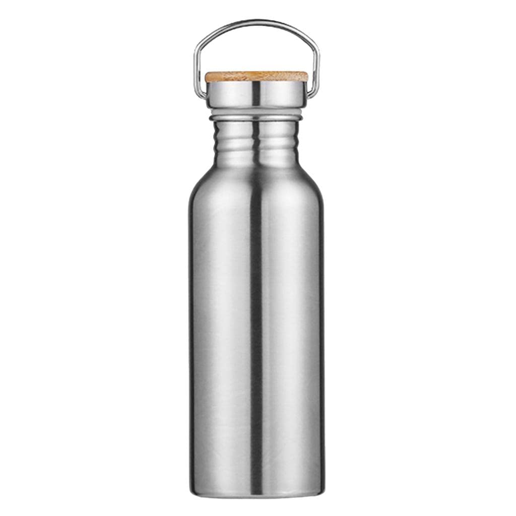 BNF Stainless Steel Sports Water Bottle Cycling Hiking Flask Bamboo Lid 600ML | Sporting Goods | Cycling | Bicycle Accessories | Water Bottles & Cages-image-19