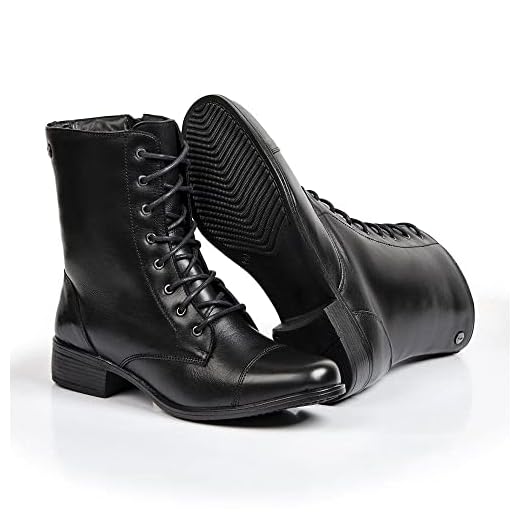 Bota Coturno Feminina Cano Curto Couro Lari 10027 (Preto, br_footwear_size_system, adult, numeric, numeric_33)