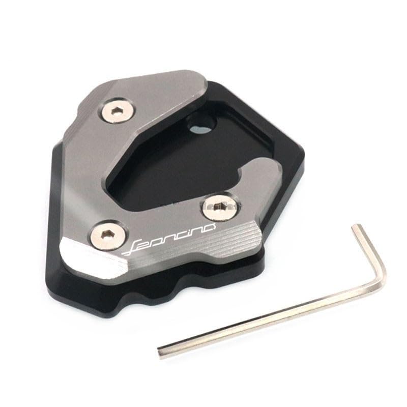Plaque support béquille usinée CNC pour moto Leoncino 500 BJ500