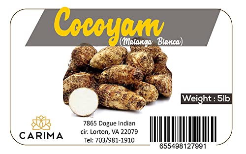 CARIMA MALANGA BLANCA COCOYAM 5Lb