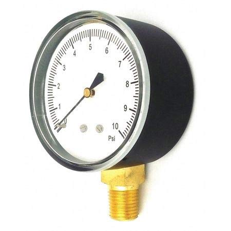 0 to 10 Psi Range, -1.50% Gauge Accuracy,Pressure Gauge, 1/4 in Npt,2041002057 (B08XYZF8W7) Amazon Price History, Amazon Price Tracker