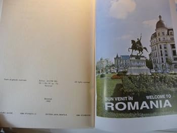 Hardcover Welcome to Romania Bun Venit in (Romanian and English Edition) Book