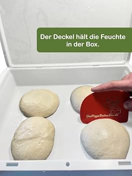 Boîte à Pizza RoyalFay Alimentaire - Pour Levée Pâte - Empilable - Fabriqué En Allemagne - 30x40x8cm