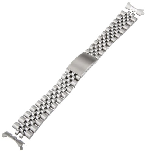 Hadley-Roma Men's MB4216RW-200 20-mm Stainless Steel Watch Bracelet
