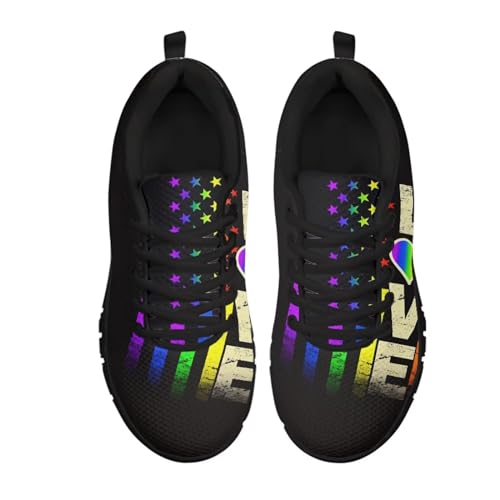 Coloranimal Gym Sports Athletic Trail Sneakers Comfort Go Easy Walking Lace-up Footwear…3