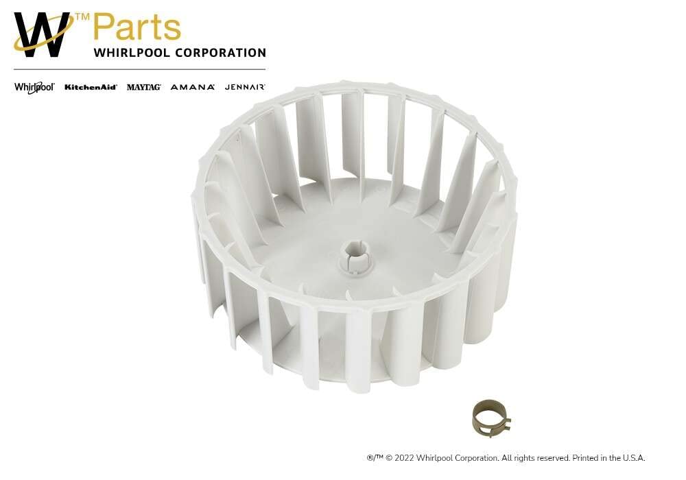 Amazon.com: Whirlpool Y303836 OEM Dryer Blower Wheel : Appliances