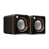 Caixa de som tgt uzi v3 | 3w rms de potência | sistema de áudio 2.0 |