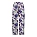 Kenvina Wide Leg Pants Women 2026 Summer Floral Print Boho Palazzo Pants Casual Flowy High Waist Lounge Trousers with Pockets