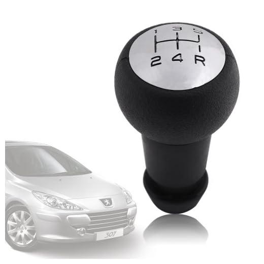 Pomo de Cambio Negro 5 marchas coche