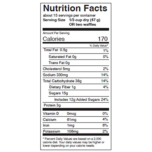 Glynis' Gluten Free Waffle Mix #TOP5