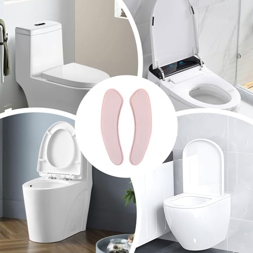 Cojín para asiento de inodoro contra el frío con peluche lavable 6