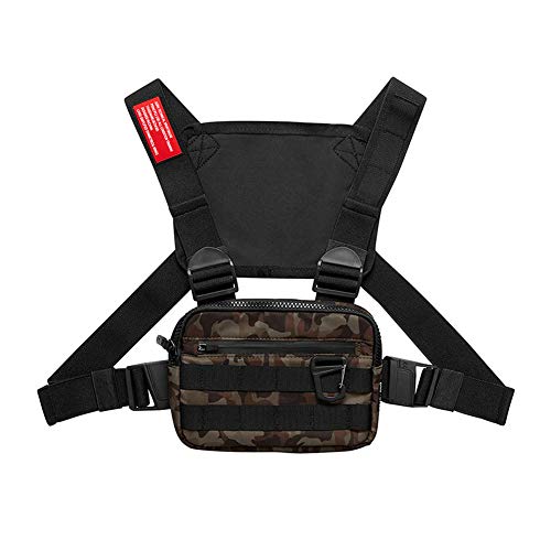 PAVEHAWK Tactical Running Backpack Vest Cell Phone and Accessories Holder Lightweight Pack