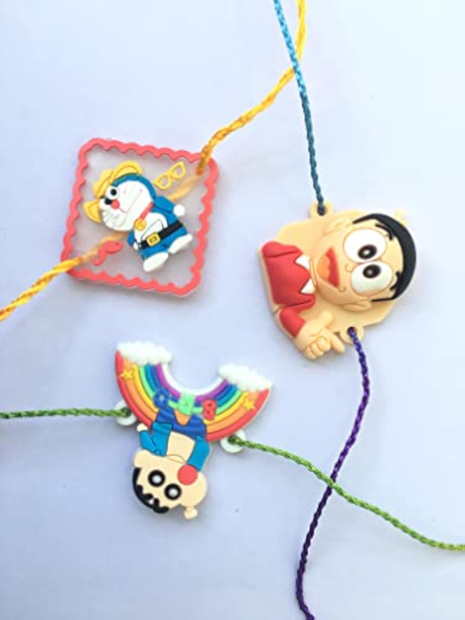 Combo of 3 Cartoon Rakhis for Brother on Rakshabandhan