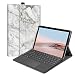 Produktbild Fintie Hülle für Surface Go 2 2020 / Surface go 2018 10 Zoll Tablet - [Multi-Sichtwinkel] Hochwertige Kunstleder Schutzhülle Tasche Etui Cover Case mit Stylus-Halterung, Marmor Muster