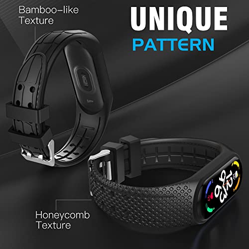 MoKo 2 Pack Straps Compatible with Xiaomi Mi Band 7/Smart Band 7 - Image 4