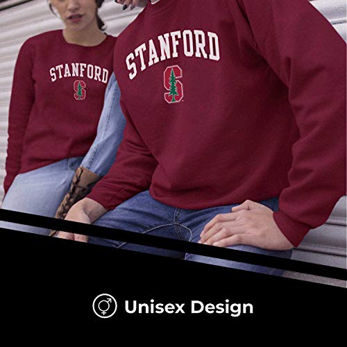 Image of NCAA College Sweatshirt Fleece Crewneck Pullover for Men and Women | Officially licensed NCAA college gameday crewneck pullover - 9 oz fleece lined sweatshirt with arch and logo design