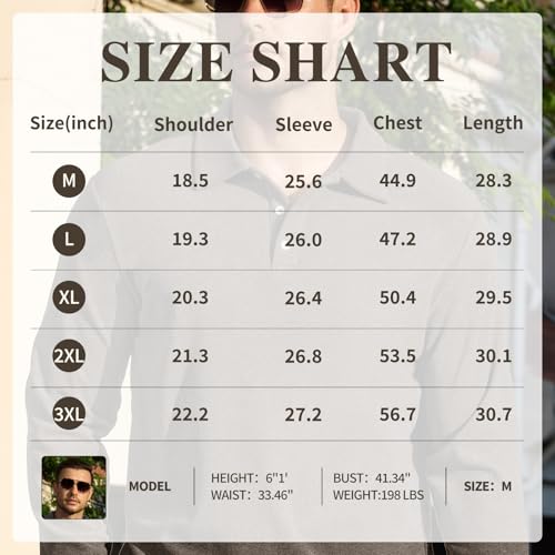 Camisetas Polo Informales para Hombre de Manga Larga, Tops Térmicos Básicos, Suaves, Elásticos y Cómodos, Cuello Clásico con Botones, Estilo Sólido y Ajuste Relajado, Ideales para Golf miniatura 6