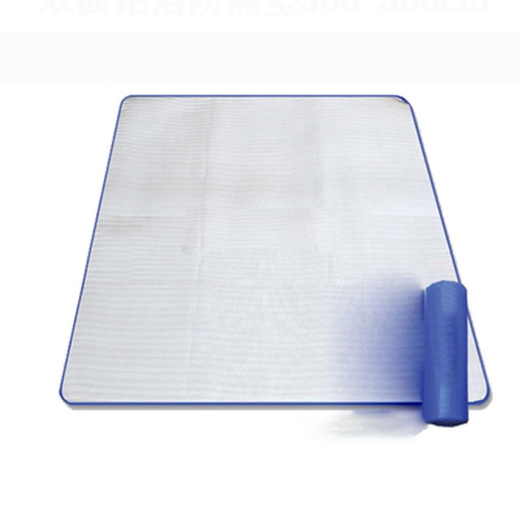 Doble Cara Papel de Aluminio Esterilla de Picnic Ultraligero Aislante Almohadilla para Dormir Impermeable Esterilla de Camping Huella de Tienda para Senderismo al Aire Libre (Size : 120 * 200cm)