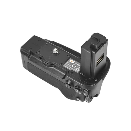 DSTE VG-C5 Poignée d'alimentation verticale compatible avec les appareils photo Sony NP-FZ100, Alpha A1 II, A9 III, A1ii, A93, A9M3, A9iii