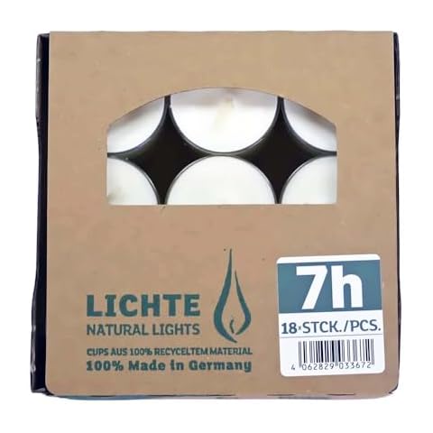 Bougies chauffe-plat Wenzel Nature Lights Cover