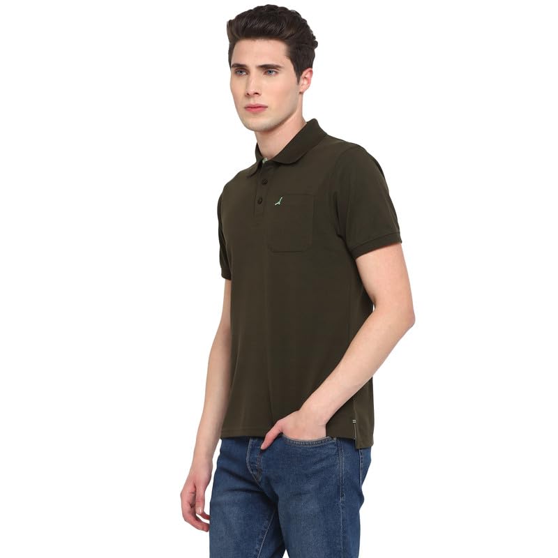 Image of AMERICAN CREW Men's Polo T-Shirt with Pocket Tshirts