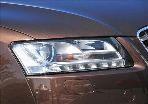 Couvercle d'objectif de phare en polycarbonate durable pour optique gauche A5 - 4