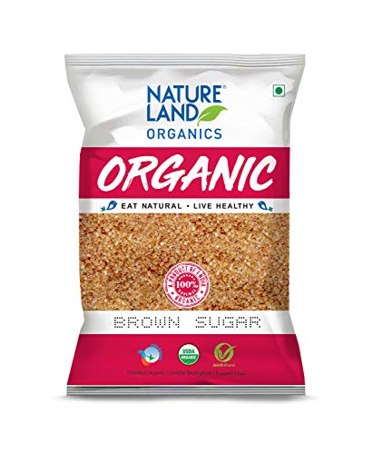 Image of Natureland Organics Sunflower Oil Jar, 5 L & Natureland Organics Brown Sugar 1 Kg (2 x 1 kg) Total 2 Kg - Organic Sugar & Natureland Organics Arhar /Toor Dal Pouch, 1 kg