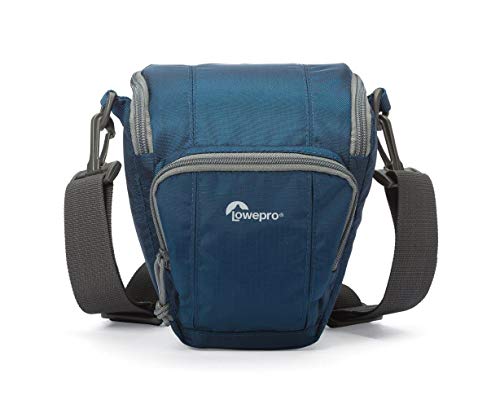 Lowepro Toploader Zoom 45 AW II Camera Case for DSLR and Lens, Blue