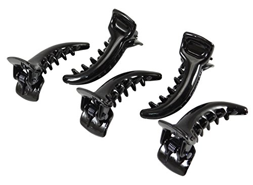 Banithani Stylish Pack Of 5 Pcs Plastic Jaw Hair Claw Clutcher Women Hair Accessory