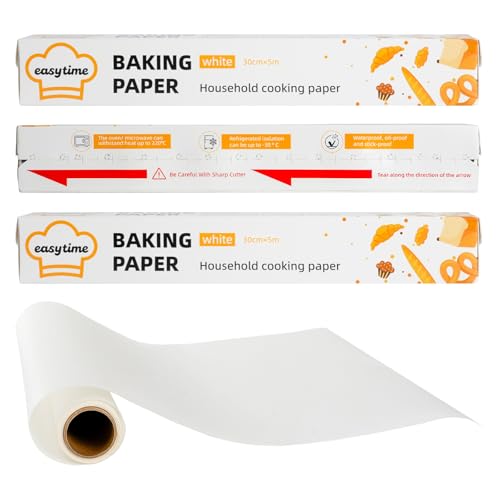 Parchment Paper Roll, 3 Boxes 12"x16.5ft Air Fryer Paper Liner