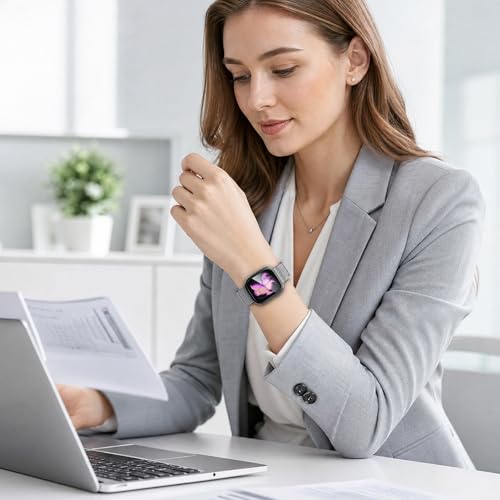 Coque étanche Apple Watch protégeant l'écran de l'eau et des rayures en métal