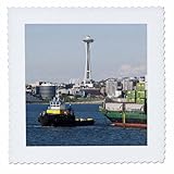 Square dimensions (in inches): 16 L x 16 W, image dimensions (in inches): 14 L x 14 W 100% poloyester; image is soft to touch. Made in USA Edges have pinking shear cut Image will not fade with washing. Image not a transfer, part of material