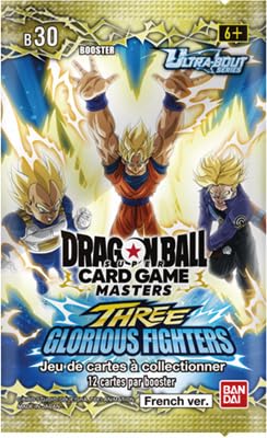 Asmodee - Bandai - Dragon Ball Super Card Game - Ultra-Bout 03 - Booster FR 3 Guerriers Magnifiques - Jeu de Cartes à Collectionner - en français