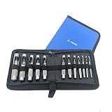 12PC Set Belt Punching and Punching Machine Hollow Punching Hole Punching Chiseling Punching Canvas Bag Sharp Round Punching