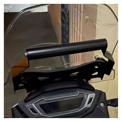 Support plaque navigation GPS Hispania MH Tray 125 contre les vibrations