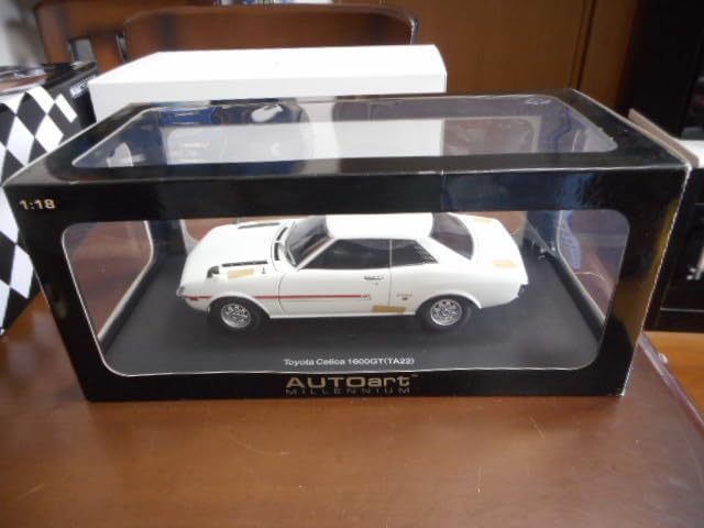 Amazon | 1/18 ミニカー セリカ 1600GT TA22 ホワイト Tooyota Celica