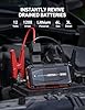 AstroAI S8 Mini Car Battery Jump Starter, 12V Portable Car Starter for Up to 6.0L Gas/3.0L Diesel Engine, Auto Battery Booster Pack, Lithium Jump Box with Jumper Cables & LED Light (Orange) #1