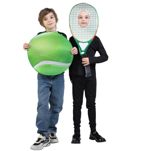 SEA HARE Ensemble de fête amusant pour enfants avec raquettes de tennis