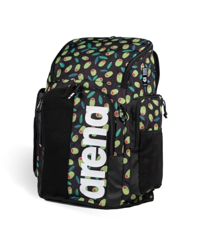 Image of ARENA Spiky III Backpack 45 Swimming Athlete Sports Gym Rucksack Large Training Gear Equipment Swim Bag for Men and Women, 45 Liters, Olives