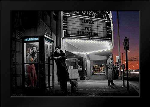 Midnight Framed Art Print by Consani, Chris